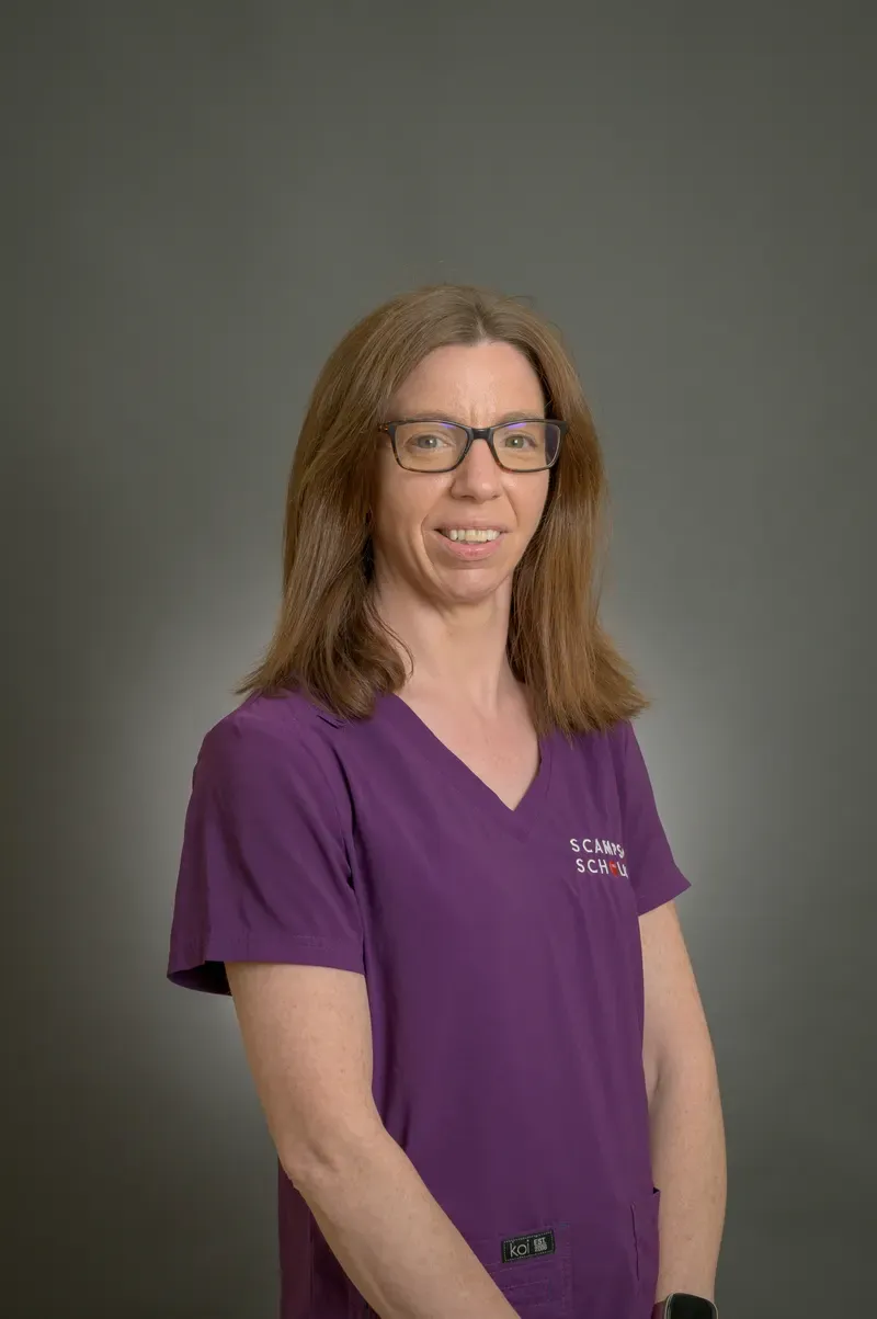 Ann Marie, member of the Scamps & Scholars team