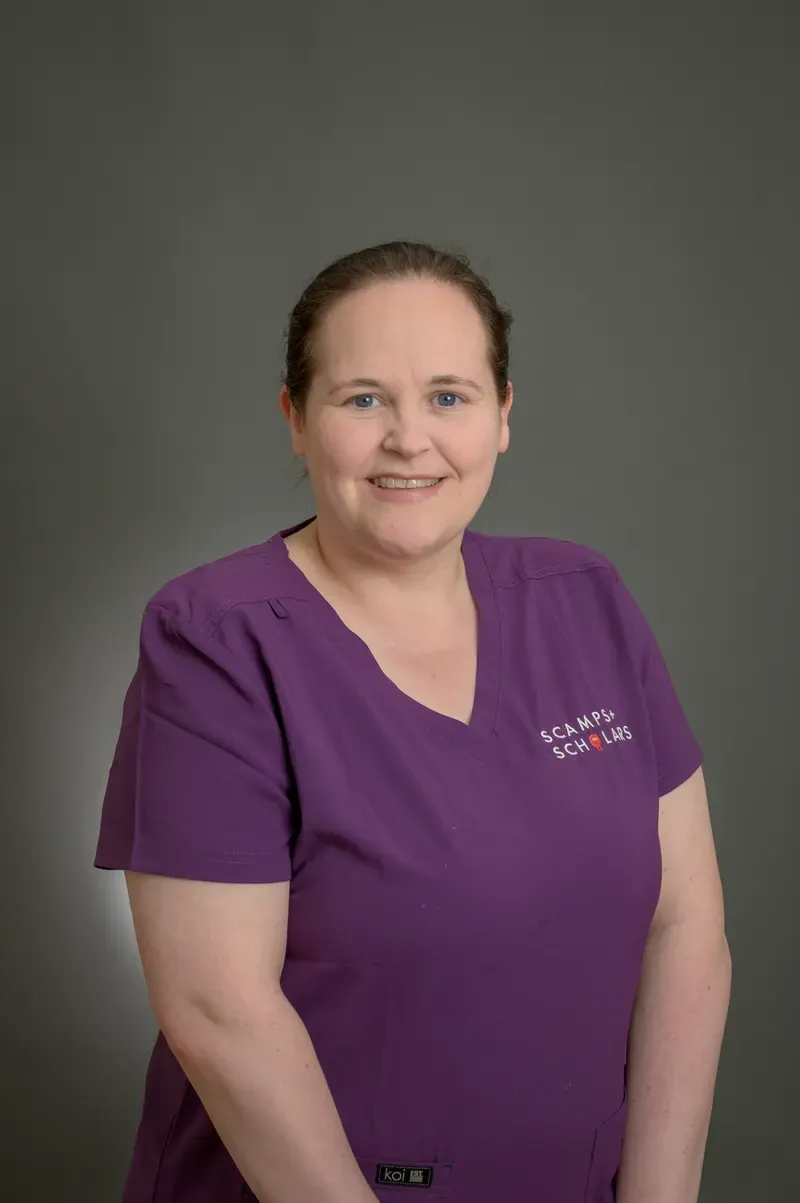 Caitríona, member of the Scamps & Scholars team