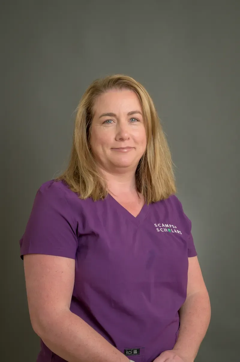 Fiona C., member of the Scamps & Scholars team