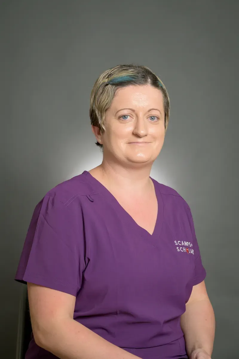 Noreen, member of the Scamps & Scholars team