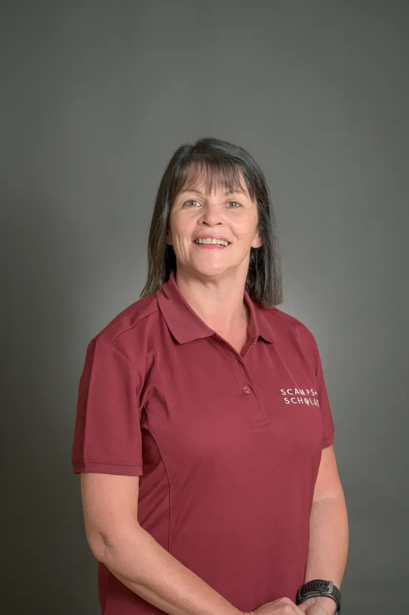 Siobhán, member of the Scamps & Scholars team