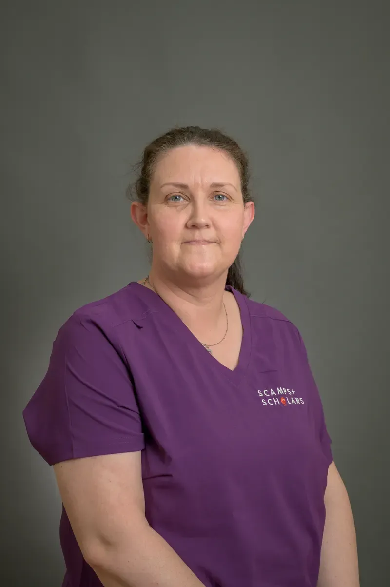 Susan, member of the Scamps & Scholars team